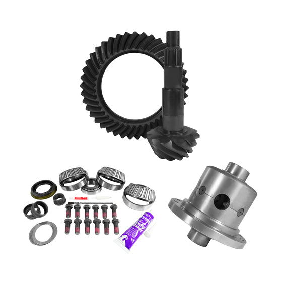 11.5 inch AAM 3.73 Rear Ring and Pinion Install Kit Positraction 4.125 inch OD Pinion Bearing -