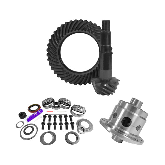 11.25 inch Dana 80 4.30 Rear Ring and Pinion Install Kit 35 Spline Positraction 4.125 inch BRG -