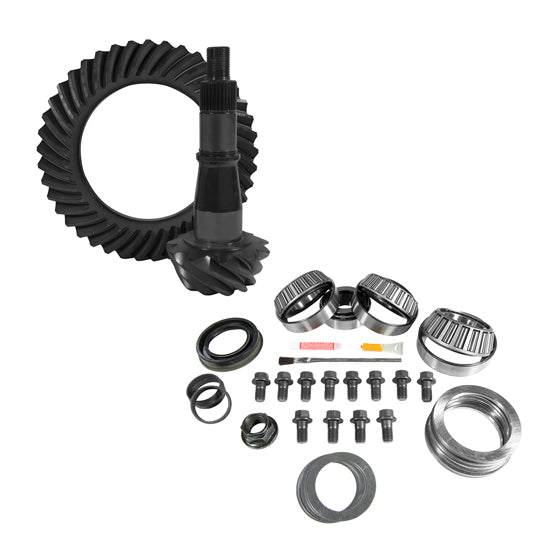 9.5 inch GM 4.11 Rear Ring and Pinion Install Kit Axle Bearings and Seals -