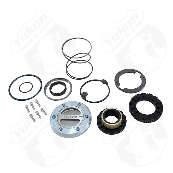 Hardcore Locking Hub Set For 00-08 Dodge 1-Ton Front With Spin Free Kit 1 Side Only -