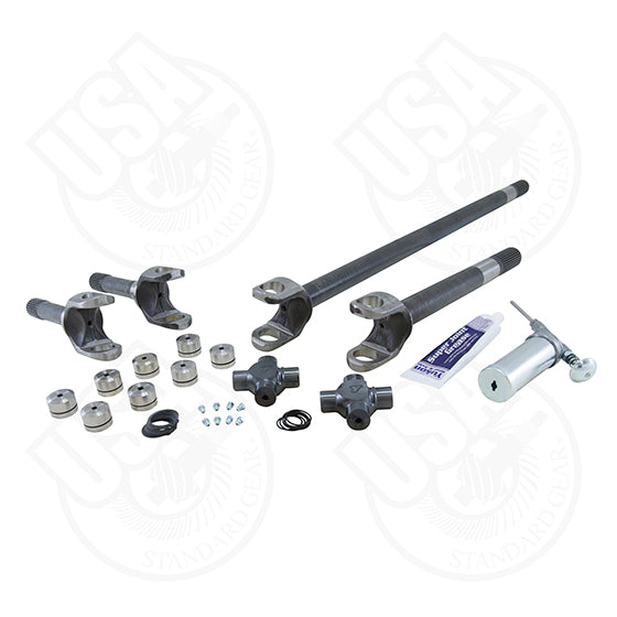 Ford Replacement Axle Kit Bronco and F150 Dana 44 W/Super Joints 4340 Chrome Moly