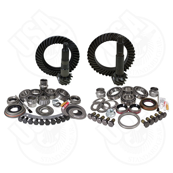 JK Gear and Install Kit Package Non Rubicon Jeep JK 4.56 Ratio