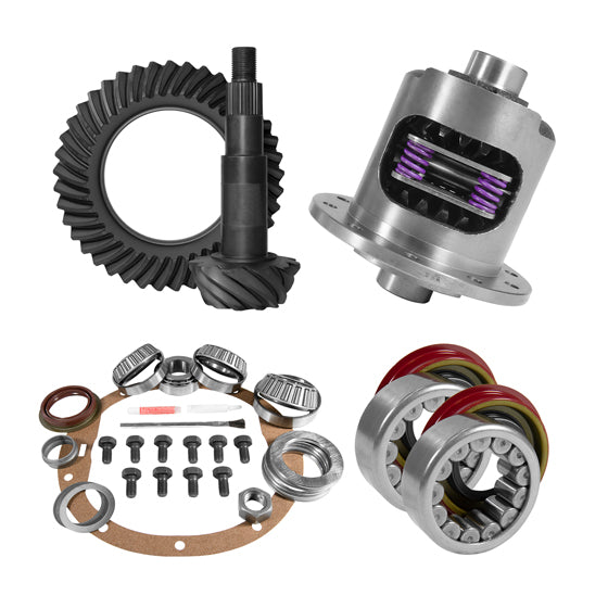 8.6 inch GM 4.88 Rear Ring and Pinion Install Kit 30 Spline Positraction Axle Bearings and Seals 3.062 inch OD USA Standard