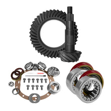 Load image into Gallery viewer, 8.6 inch GM 4.56 Rear Ring and Pinion Install Kit Axle Bearings and Seal USA Standard