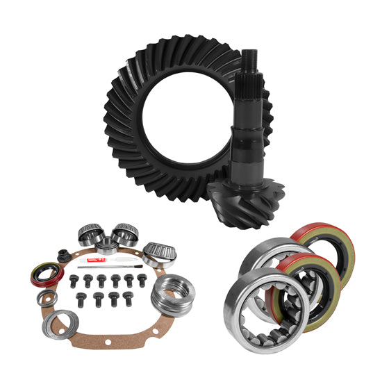 8.8 inch Ford 3.27 Rear Ring and Pinion Install Kit 2.53 inch OD Axle Bearings and Seals USA Standard