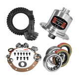 9.25 inch CHY 3.21 Rear Ring and Pinion Install Kit 31 Spline Positraction 1.62 inch Axle Bearings USA Standard