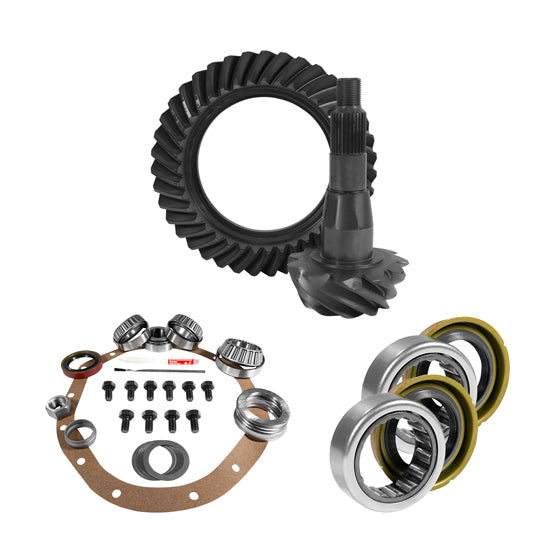 9.25 inch CHY 3.91 Rear Ring and Pinion Install Kit 1.705 inch Axle Bearings and Seal USA Standard