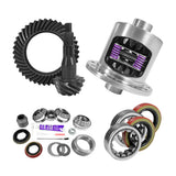 9.75 inch Ford 3.73 Rear Ring and Pinion Install Kit 34 Spline Positraction 2.53 inch OD Axle Bearings USA Standard