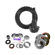 Load image into Gallery viewer, 9.75 inch Ford 3.55 Rear Ring and Pinion Install Kit 2.99 inch OD Axle Bearings and Seals USA Standard