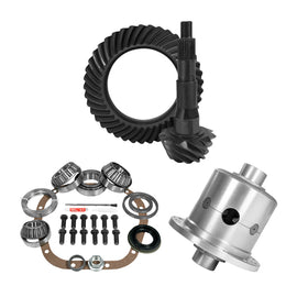 10.5 inch Ford 3.73 Rear Ring and Pinion Install Kit 35 Spline Positraction with NP761271 / NP998236 USA Standard