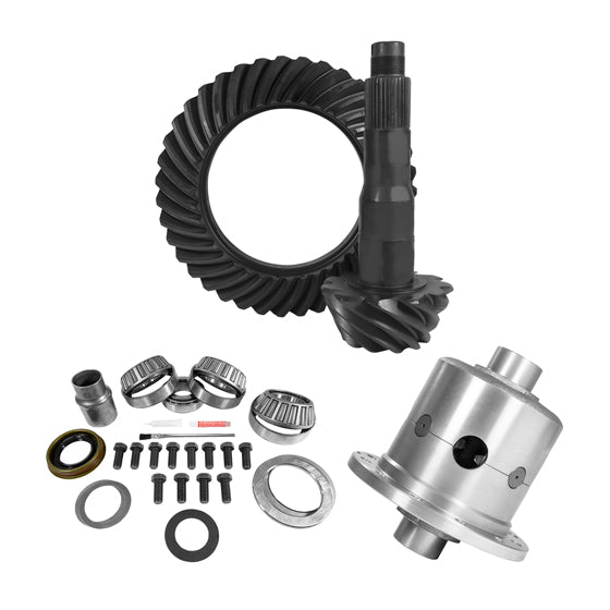 10.5 inch Ford 4.11 Rear Ring and Pinion Install Kit 35 Spline Positraction USA Standard