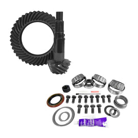 11.25 inch Dana 80 4.88 Rear Ring and Pinion Install Kit 4.125 inch OD Head Bearing USA Standard