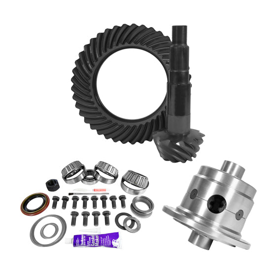 11.25 inch Dana 80 3.54 Rear Ring and Pinion Install Kit 35 Spline Positraction 4.125 inch BRG USA Standard