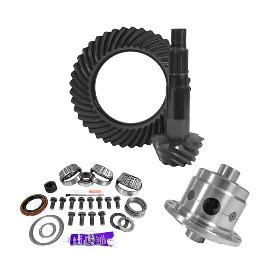 11.25 inch Dana 80 4.30 Rear Ring and Pinion Install Kit 35 Spline Positraction 4.125 inch BRG USA Standard