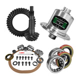 8.25 inch CHY 3.55 Rear Ring and Pinion Install Kit Positraction 1.618 inch ID Axle Bearings USA Standard