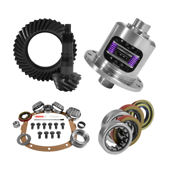 7.5/7.625 GM 3.23 Rear Ring and Pinion Install Kit 28 Spline Positraction Axle Bearings USA Standard