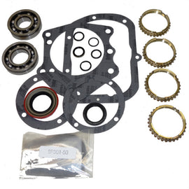 Saginaw-4 Transmission Bearing/Seal Kit w/Synchro Rings Buick/Chevy/GMC/Oldsmobile/Pontiac Cars/Trucks/SUVs 4-Speed Manual Trans