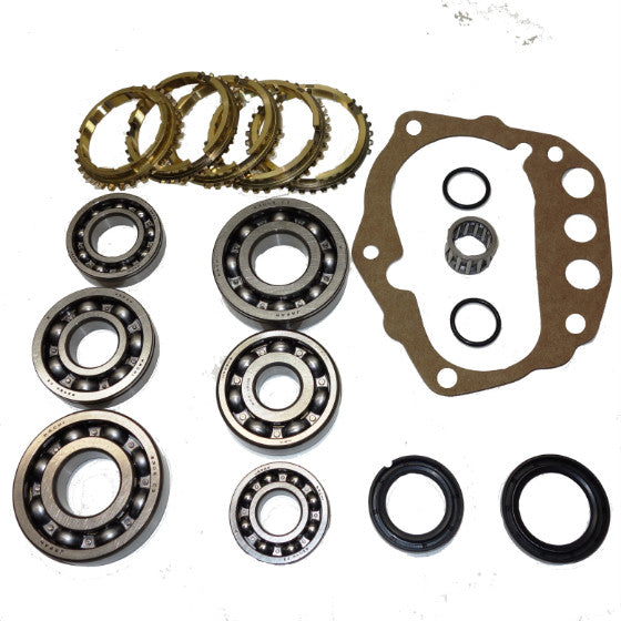 FS5W71 Transmission Bearing/Seal Kit w/Synchro Rings 98-04 Nissan Frontier 5-Speed Manual Trans 2WD
