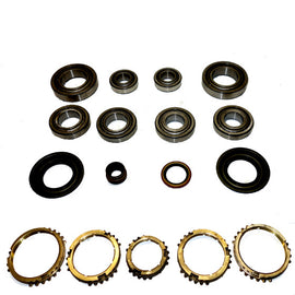 M5TX Transmission Bearing/Seal Kit w/Synchro Rings 01-12 Escape/99-03 Escort/06-09 Fusion/01-06 Mazda Tribute/06-09 Mercury Milan 5-Speed Manual Trans 15mm Input Bearing
