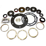 NV3550 Transmission Bearing/Seal Kit w/Synchro Rings 00-01 Jeep Cherokee/Jeep Wrangler 5-Speed Manual Trans 0.9 Inch Input/Output Bearings