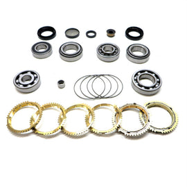 F5M42 Transmission Bearing/Seal Kit w/Synchro Rings 04/01-05/00-12 Mitsubishi 5-Speed Manual Trans Tapered Diff Bearings