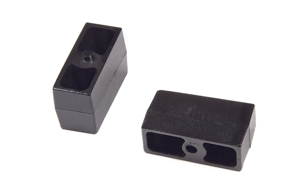 Rear Lift Blocks - 7/8 in Pin - Cast Iron | 3 Inch Lift | Universal Fitment