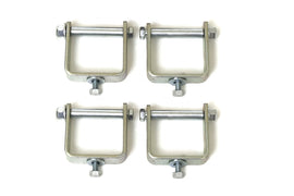 Spring Clamps - Bolt Style | 3 Inch Wide | 4 Pack