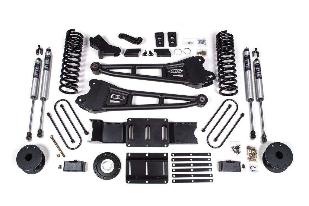 4 Inch Lift Kit w/ Radius Arm | Ram 3500 w/ Rear Air Ride (19-23) 4WD | Diesel