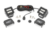 Load image into Gallery viewer, LED Light Ditch Mount 2inch Black Pair Flood Pattern Ford Bronco 21 23