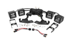 Load image into Gallery viewer, LED Light Fog Mount Dual 2inch Black Pairs Chevy Silverado 1500 2500HD 3500HD 2WD 4WD