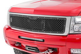 Mesh Grille Chevy Silverado 1500 2WD 4WD 2007 2013