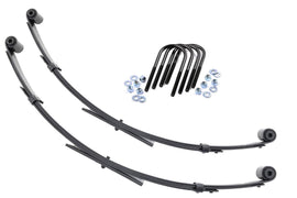 Front Leaf Springs 2.5inch Lift Pair Jeep Wrangler YJ 4WD 87 95