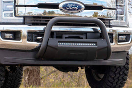 Black Led Bull Bar Ford Super Duty 2WD 4WD 2017 2022