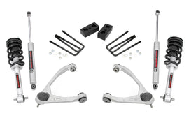 3.5 Inch Lift Kit Cast Steel N3 Strut Chevy GMC 1500 07 13