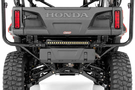 LED Light Under Bed Mount 20inch Black Single Row Honda Pioneer 1000 16 22