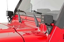 Load image into Gallery viewer, Light Mounts Lower Windshield Jeep Wrangler TJ 4WD 1997 2006