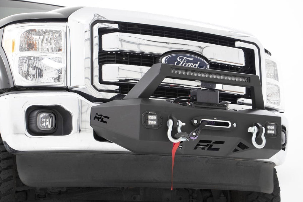 EXO Winch Mount Kit Ford Super Duty 2WD 4WD 2011 2016