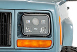 Headlights Rectangle 5inchx7inch Jeep Cherokee XJ 84 01 Wrangler YJ 87 95