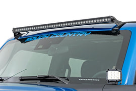 LED Light Upper Windshield 40inch Black Single Row Ford Bronco 21 23