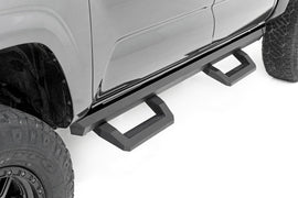 SR2 Adjustable Aluminum Steps Double Cab Toyota Tacoma 05 23