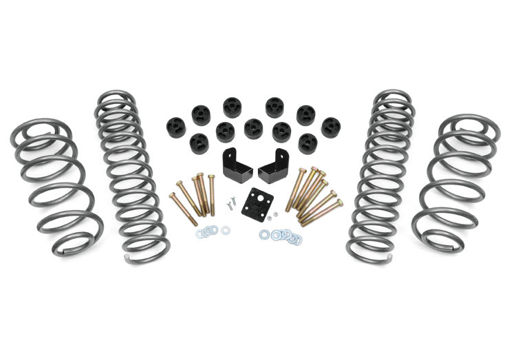 3.75 Inch Lift Kit Combo 6 Cyl Jeep Wrangler TJ 4WD 97 06