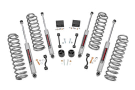 2.5 Inch Lift Kit Coils Jeep Wrangler JL 4WD 2018 2023