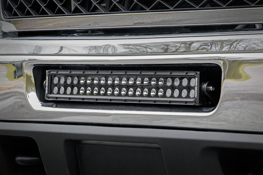LED Light Mount Bumper 20inch Chevy Silverado 2500 HD 4WD 11 14
