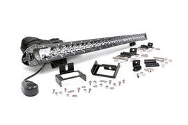 LED Light Grill Mnt 30inch Chrome Single Row Ford Super Duty 11 16