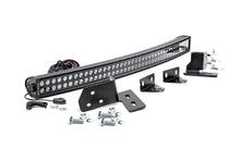 Load image into Gallery viewer, LED Light Bumper Mount 40inch Black Dual Row Ford Super Duty 11 16