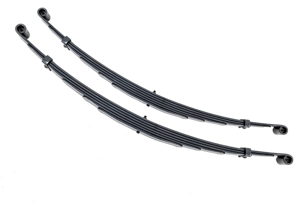 Front Leaf Springs 4inch Lift Pair Dodge W200 Truck 4WD 1970 1980