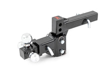 Load image into Gallery viewer, Adjustable Trailer Hitch 6 Inch Drop Multi Ball Mount Fits 2 Inch Receiver