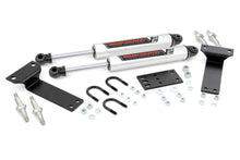 Load image into Gallery viewer, V2 Steering Stabilizer Dual 2 8 Inch Lift Ford Excursion 00 05 Super Duty 99 04