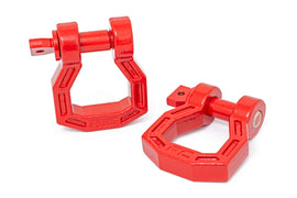 D Ring Forged Pair Red
