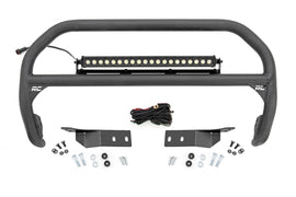 Nudge Bar 20 Inch BLK DRL Single Row LED Toyota Tundra 07 21